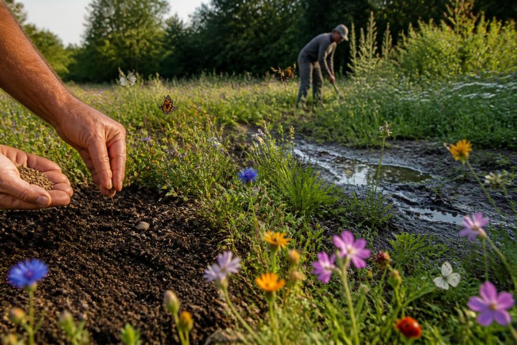 apprenez à créer une prairie fleurie idéale pour les pollinisateurs : conseils pour le semis, l'entretien et les erreurs à éviter pour favoriser la biodiversité.