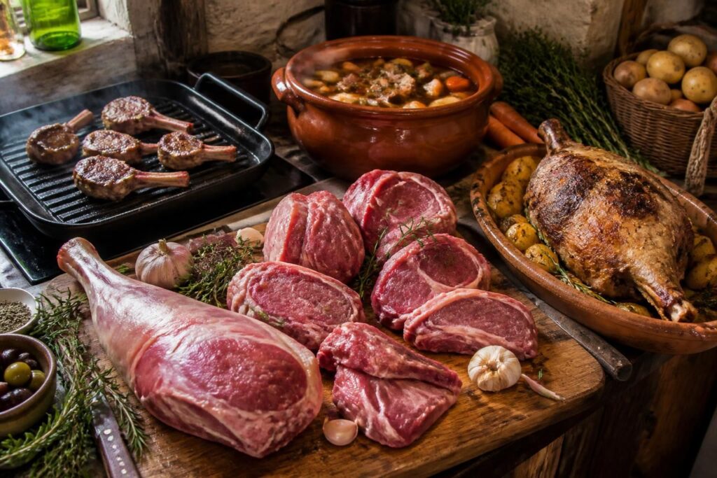 découvrez comment cuisiner l'agneau de pays : choix des morceaux, techniques de cuisson et recettes authentiques de bergers pour des plats savoureux et traditionnels.