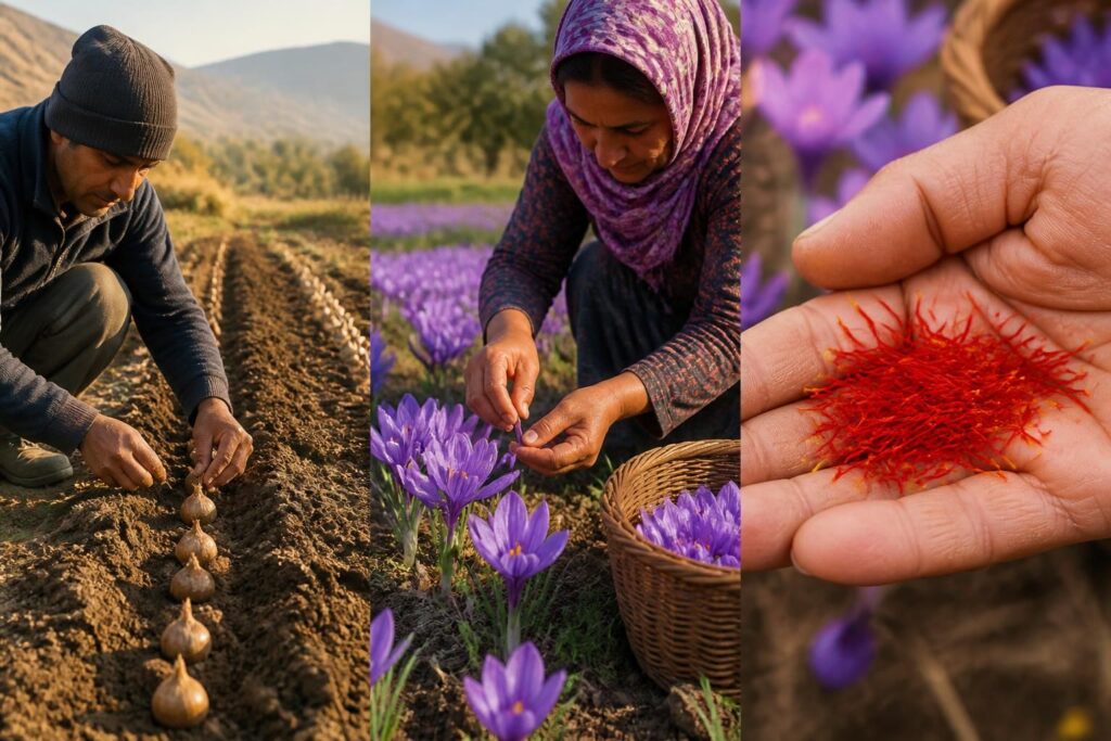 découvrez comment cultiver le safran : conseils pour la plantation des bulbes, techniques de récolte et astuces pour optimiser le rendement de votre culture.