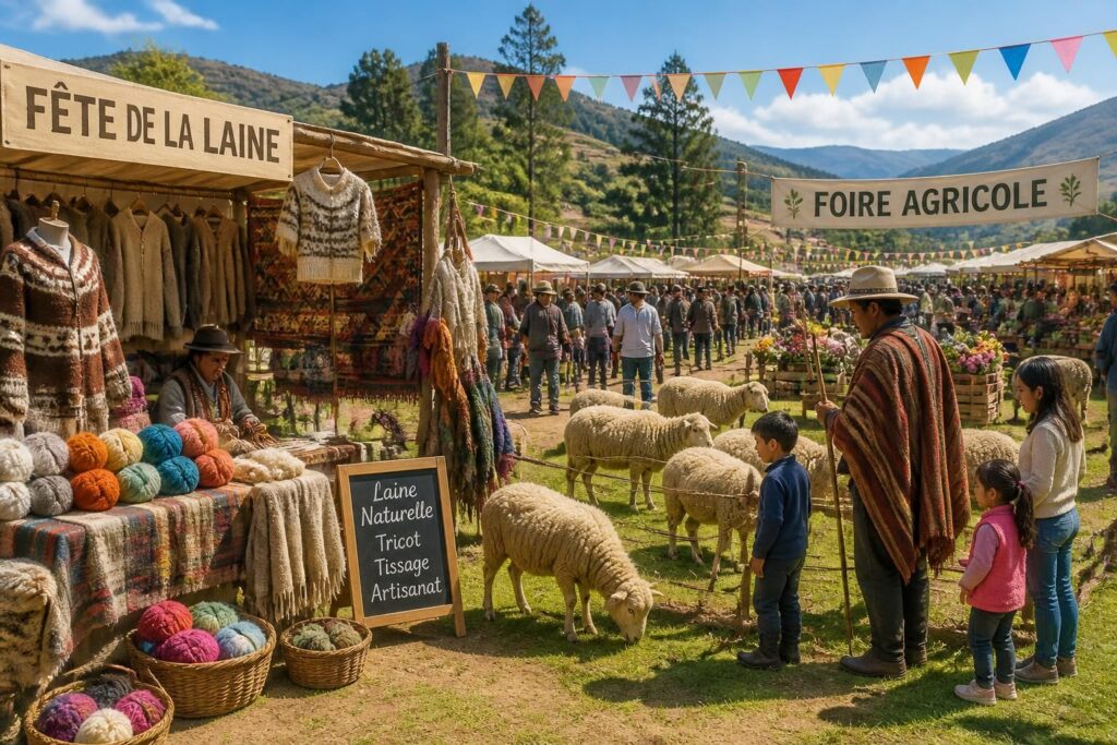 découvrez les fêtes de la laine et foires agricoles incontournables de la saison, des événements authentiques pour célébrer la tradition, l'artisanat et la richesse du terroir français.