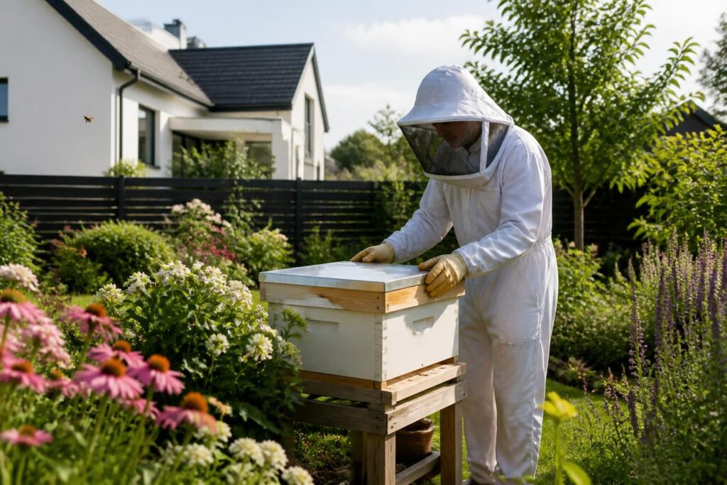 découvrez comment installer une ruche dans votre jardin en respectant la réglementation en vigueur et suivez nos conseils pour bien débuter en apiculture.