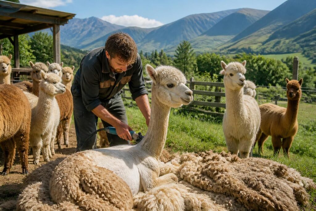 découvrez pourquoi la tonte des alpagas est essentielle, quand la réaliser et les méthodes pour bien tondre ces animaux doux et précieux.