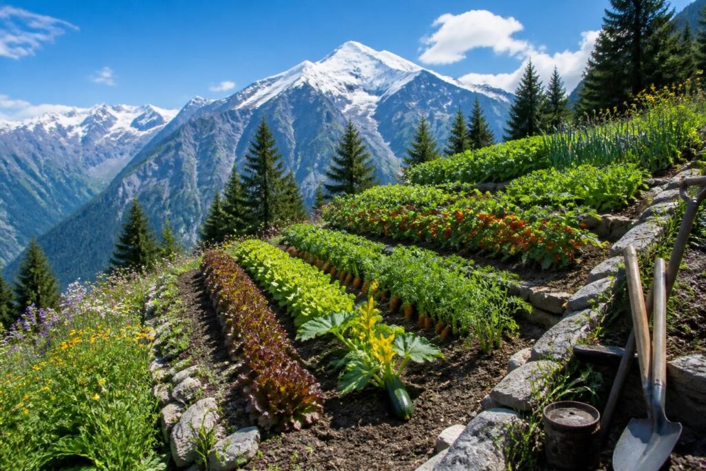 Potager de montagne : réussir son jardin en altitude