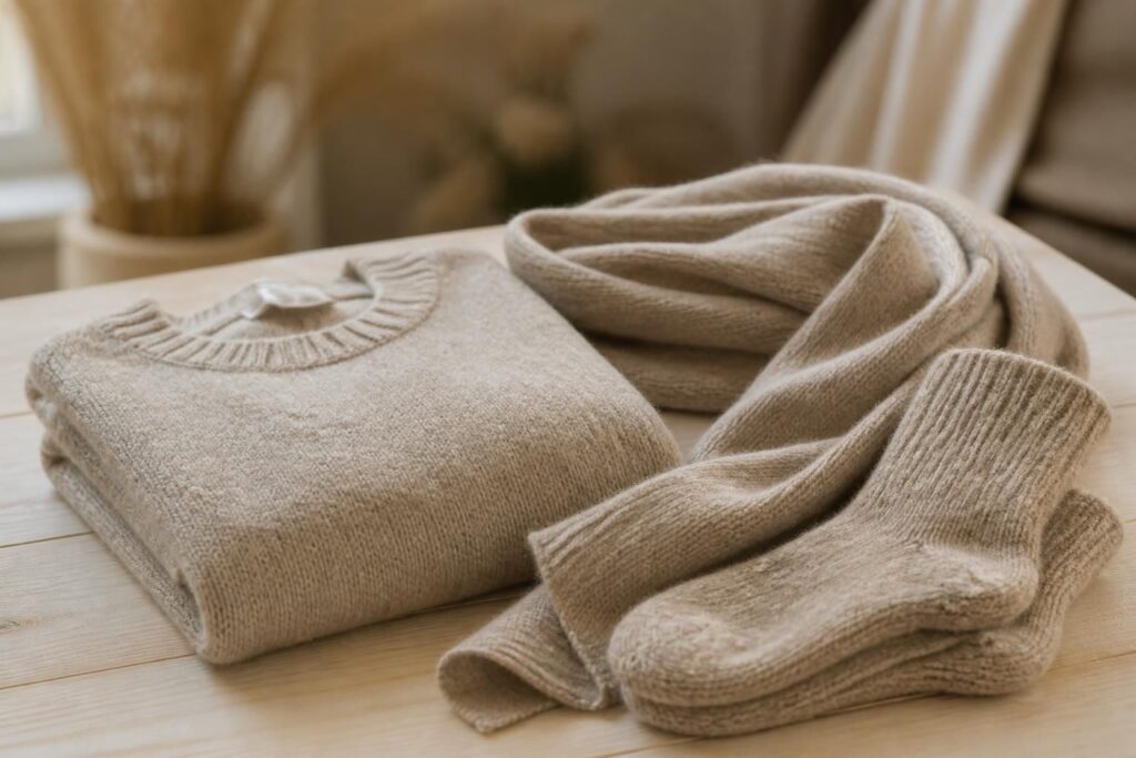 découvrez comment reconnaître la vraie qualité des pulls, écharpes et chaussettes en alpaga grâce à nos conseils experts pour un choix durable et confortable.