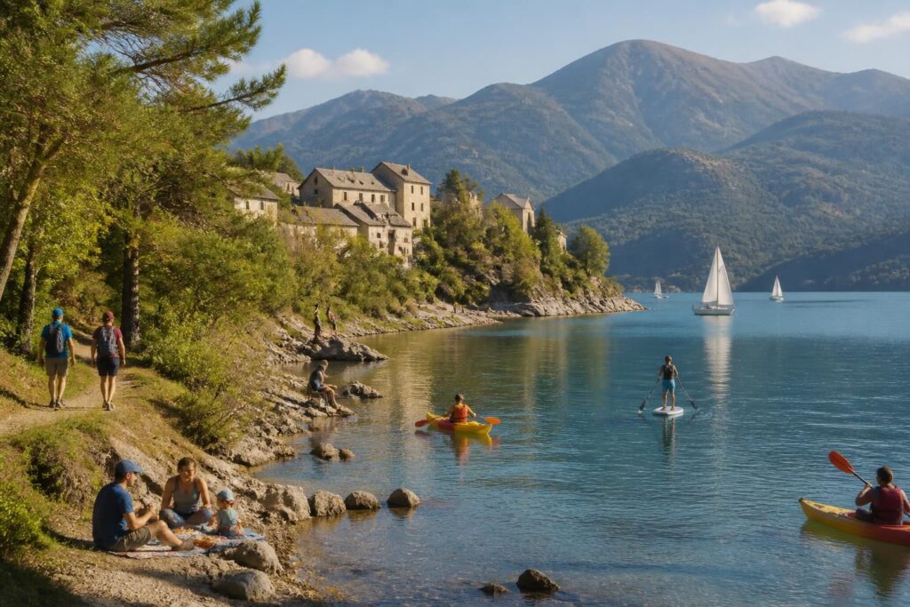 découvrez les activités incontournables autour du lac de serre-ponçon, le plus grand lac artificiel de france : sports nautiques, randonnées, villages pittoresques et paysages à couper le souffle.