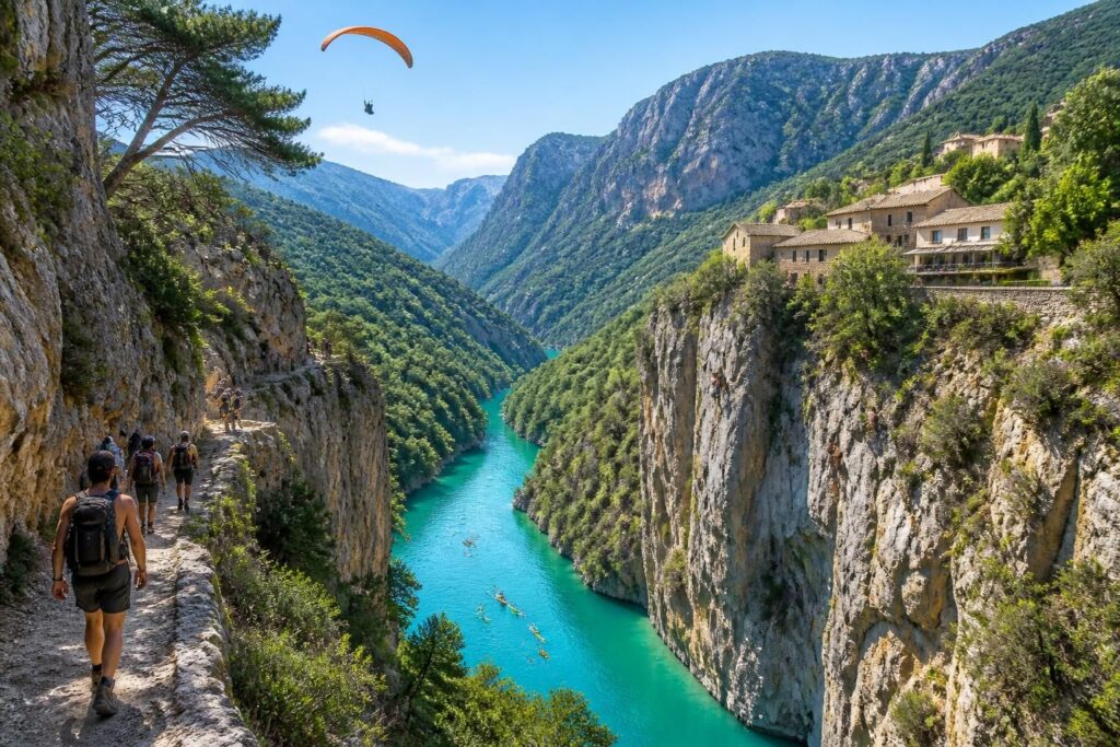 découvrez les gorges du verdon : itinéraires incontournables, activités variées et conseils pour trouver le meilleur hébergement afin de profiter pleinement de cette merveille naturelle.