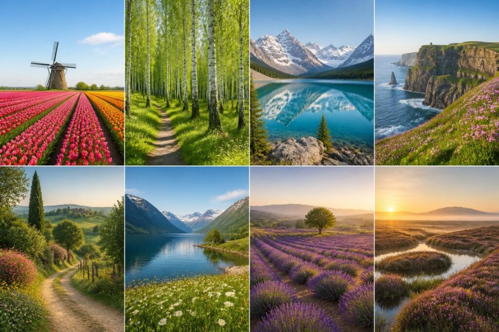 découvrez 8 destinations nature en europe idéales pour partir au printemps, loin de la foule, et profiter pleinement de paysages exceptionnels et d'une atmosphère paisible.