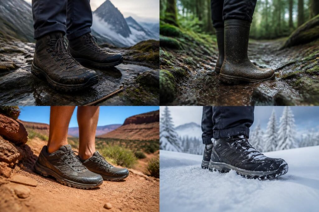 découvrez comment choisir les chaussures de randonnée adaptées à chaque type de terrain et saison pour garantir confort et sécurité lors de vos aventures en plein air.