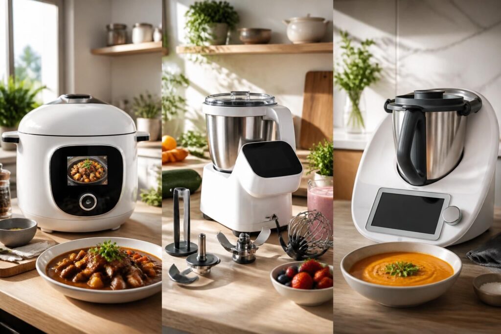 découvrez les différences entre cookeo, companion et thermomix pour choisir le robot cuiseur adapté à vos besoins culinaires et faciliter la préparation de vos repas.