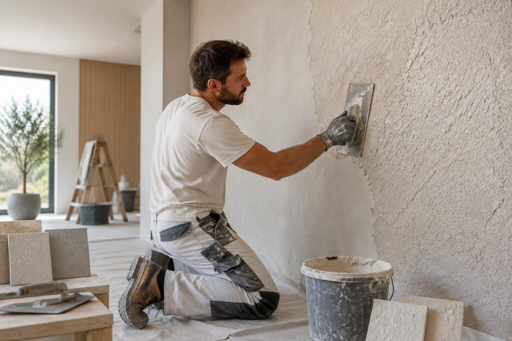 Crépissage intérieur : astuces pour réussir un crépis décoratif et durable