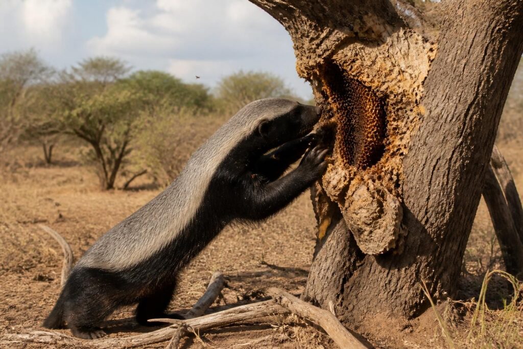Honey and badger : comportement et habitat du fameux animal sauvage