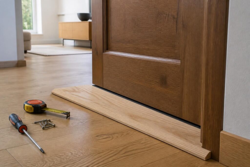 découvrez les caractéristiques des seuils suisses en bois pour porte palière et apprenez comment les installer facilement pour améliorer l'isolation et l'esthétique de votre entrée.