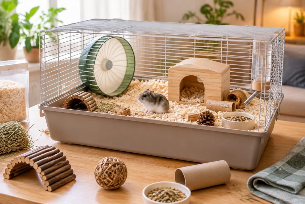découvrez comment choisir une cage pour hamster adaptée, confortable et économique, en tenant compte de l’espace, de la sécurité et du bien-être de votre petit rongeur.
