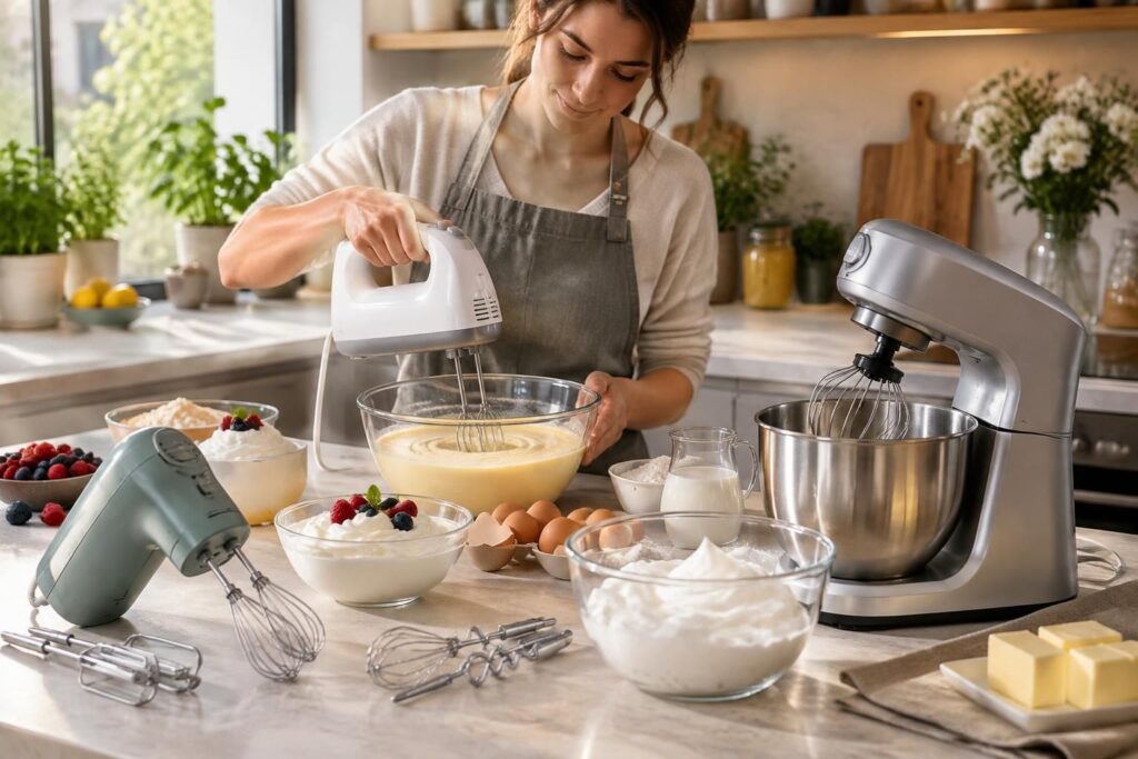 Fouet électrique : choisir le modèle adapté pour vos préparations culinaires