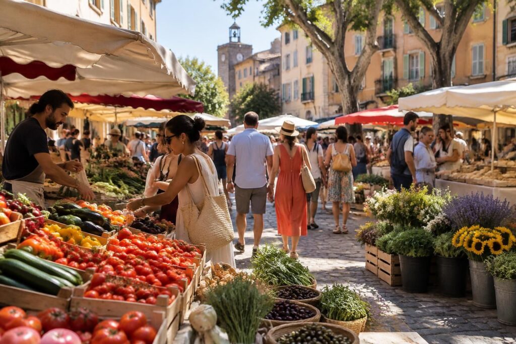 Marché Cogolin : jours d’ouverture et ambiance à ne pas manquer