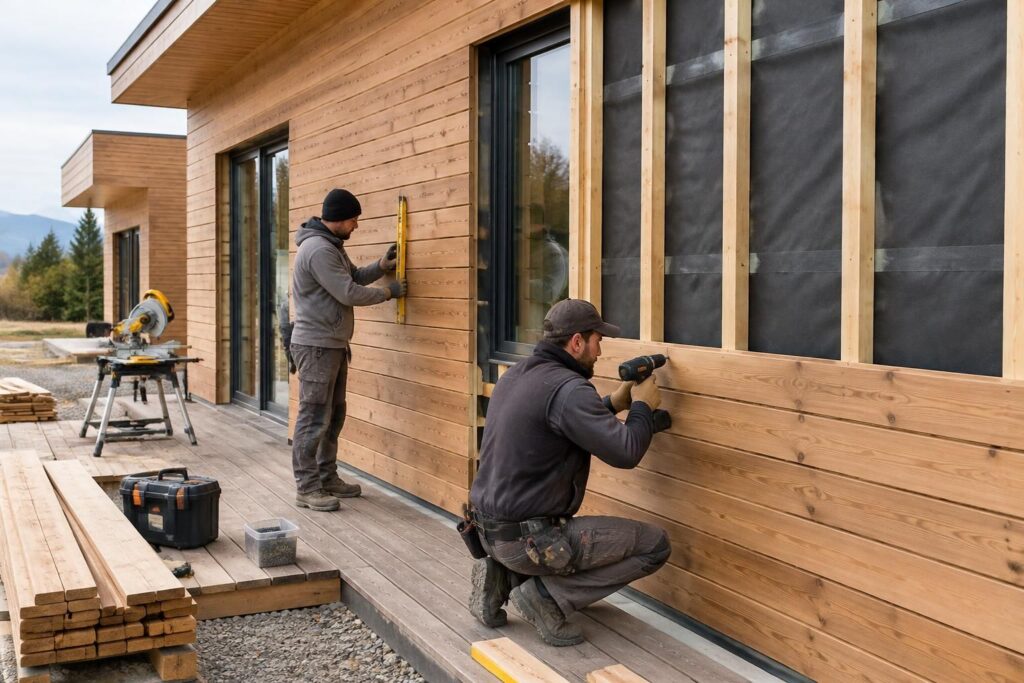 découvrez les matériaux et techniques adaptés pour poser un bardage extérieur sur ossature bois et protéger durablement votre façade.