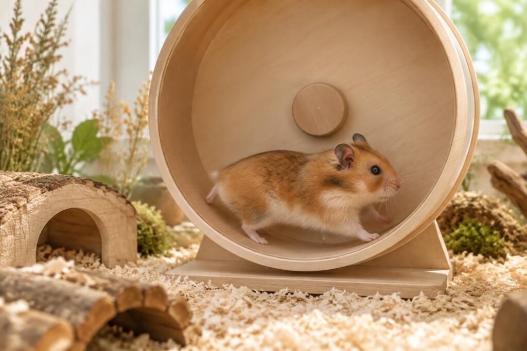 découvrez comment choisir la taille idéale d’une roue silencieuse pour votre hamster, selon son espèce, sa posture et son confort.