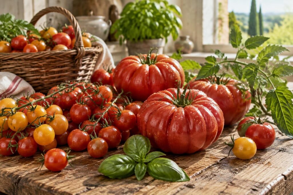 découvrez quand profiter pleinement des tomates françaises : saison des tomates cerises et cœur de bœuf, conseils pour les choisir et les savourer.
